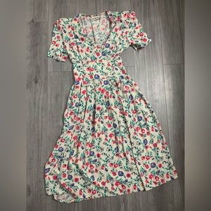 Vintage Northern Traditions Prairie Peasant Dress size small